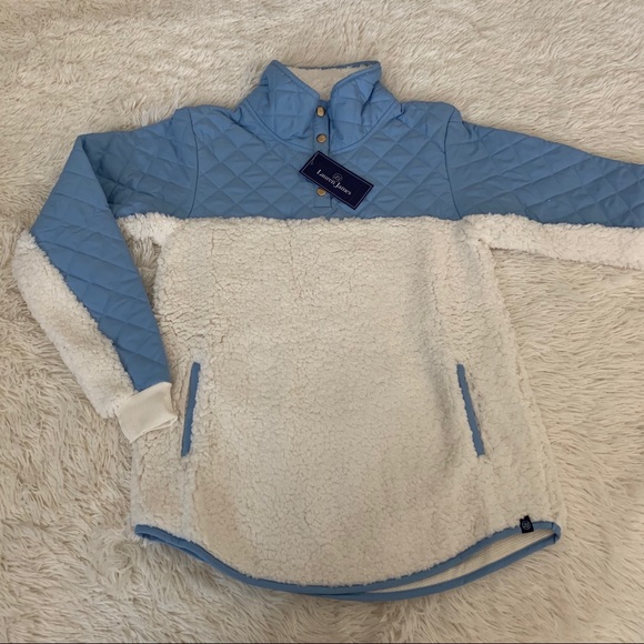 Lauren James Jackets & Blazers - Lauren James Quilted Fleece Pullover